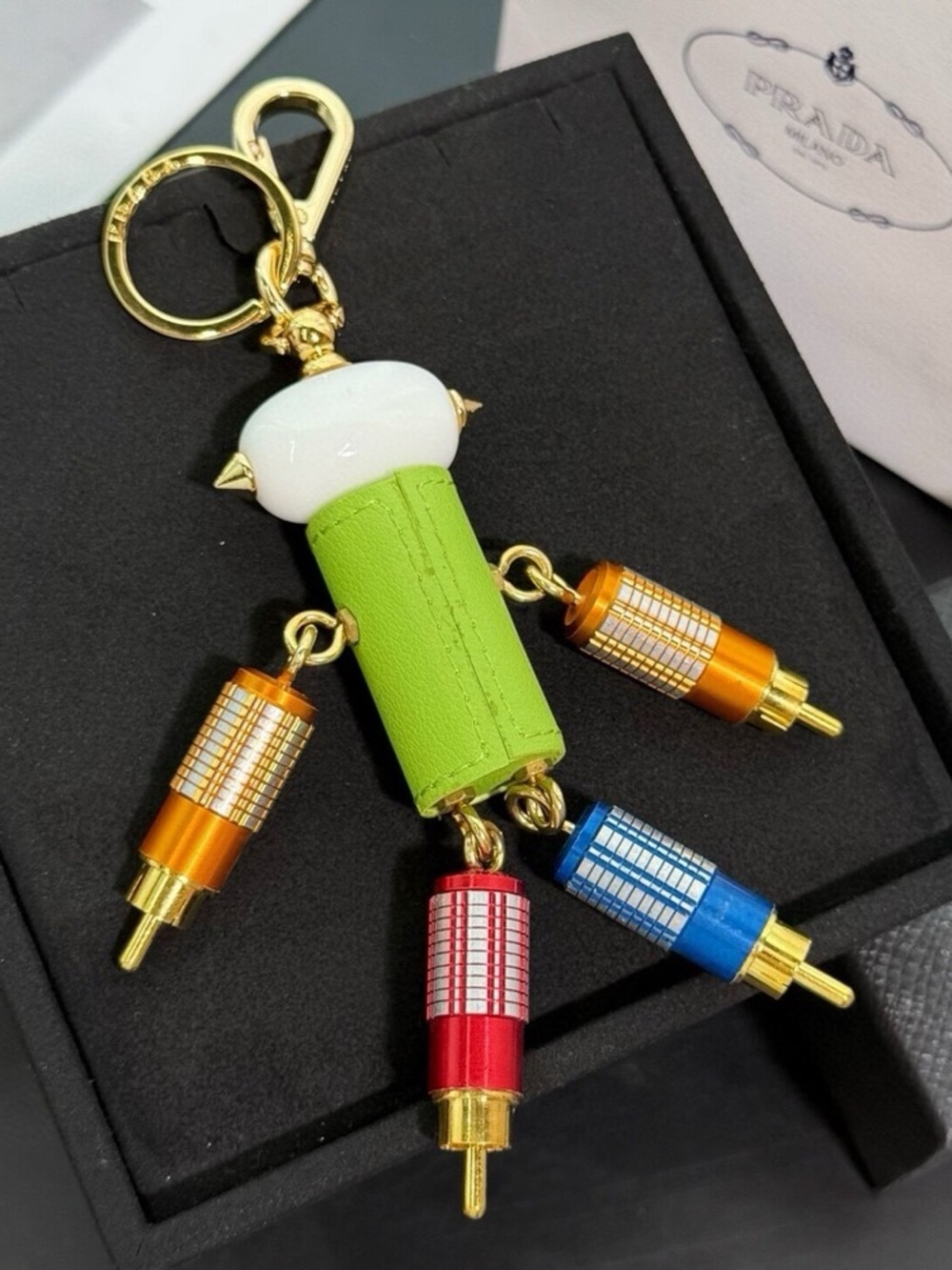 Prada Multicolor Robot Key Holder - Picture 2 of 6